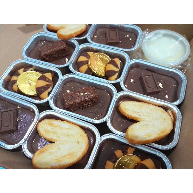 

puding coklat isi 11 cup