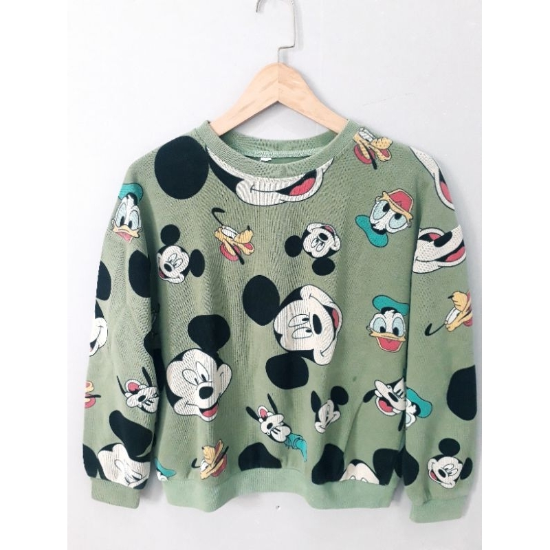 Mickey Sweater / Mickey Kids Sweater / Mickey Jumper / Mickey Hoodie / Baju Anak Mickey / Atasan Ana