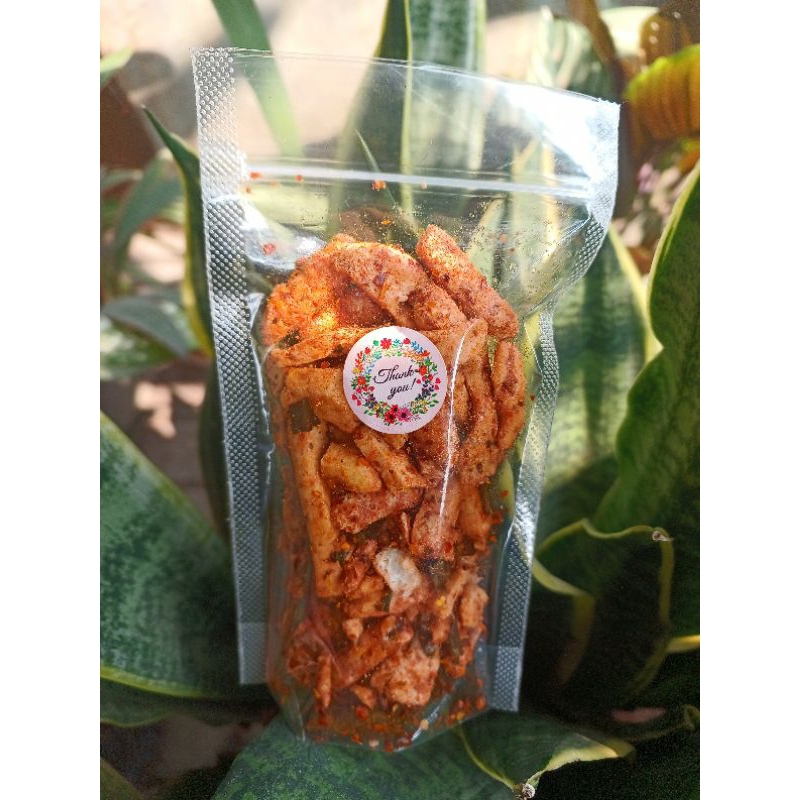 

Basreng pedas Daun Jeruk