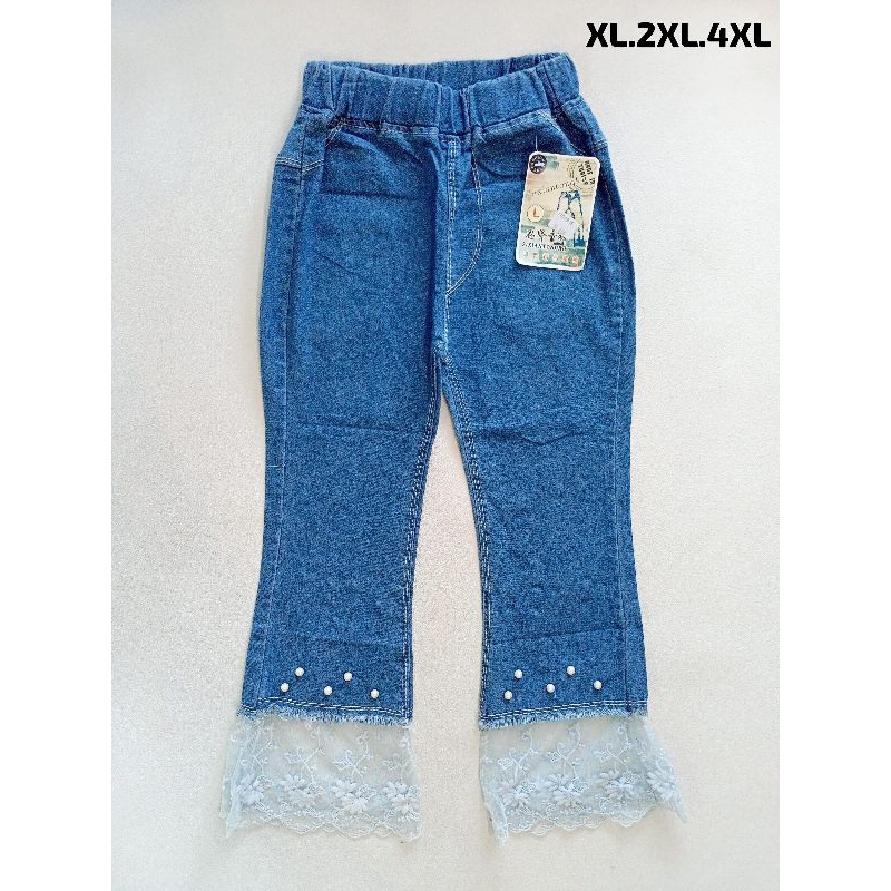celana jeans anak perempuan, jeans cutbray import anak perempuan