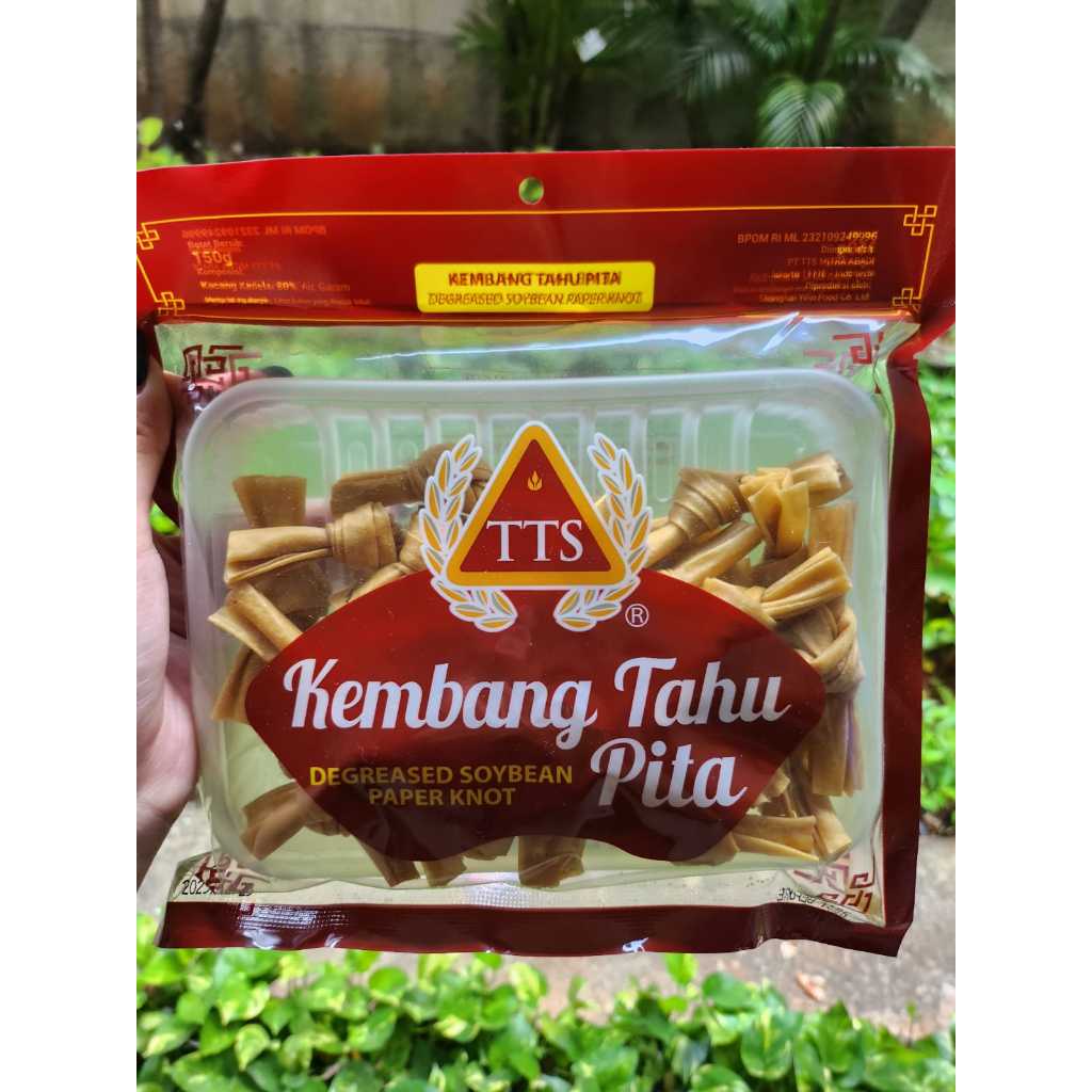 

Kembang Tahu Pita TTS 150gr Soybean Knot