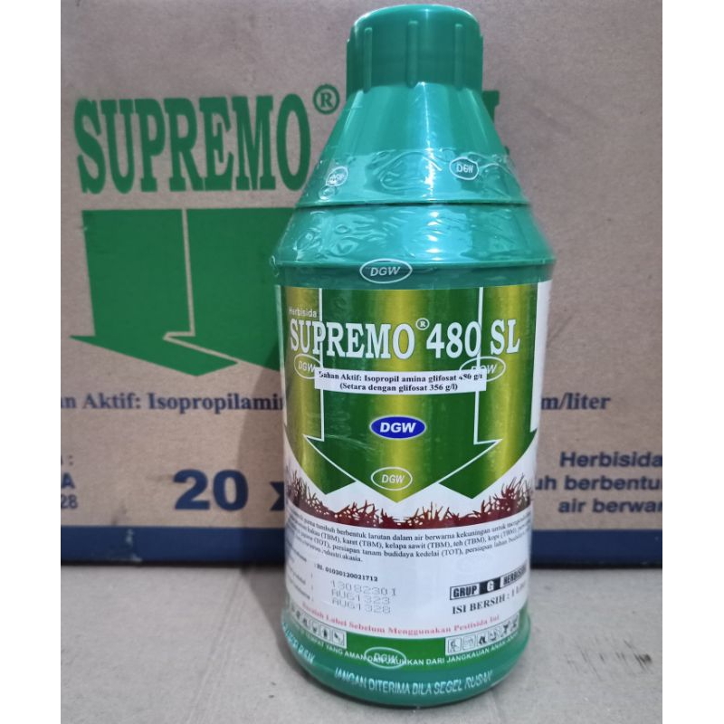 RACUN RUMPUT / RACUN HAMA HERBISIDA SUPREMO 480SL 1 LITER