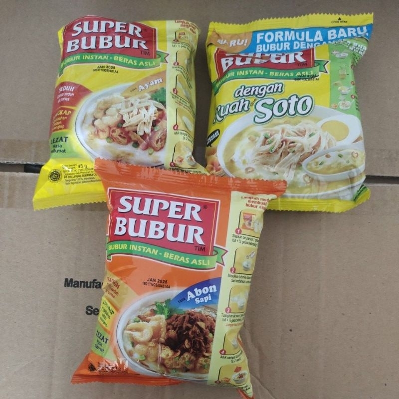 

SUPER BUBUR INSTAN 45gr