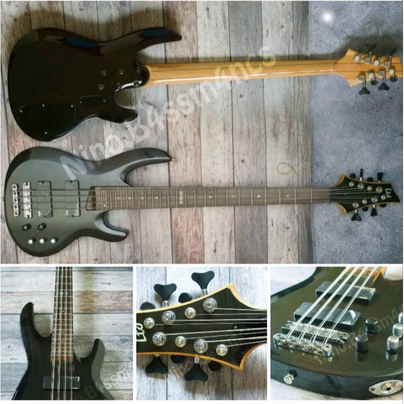 Gitar bas LTD 8 string bas original