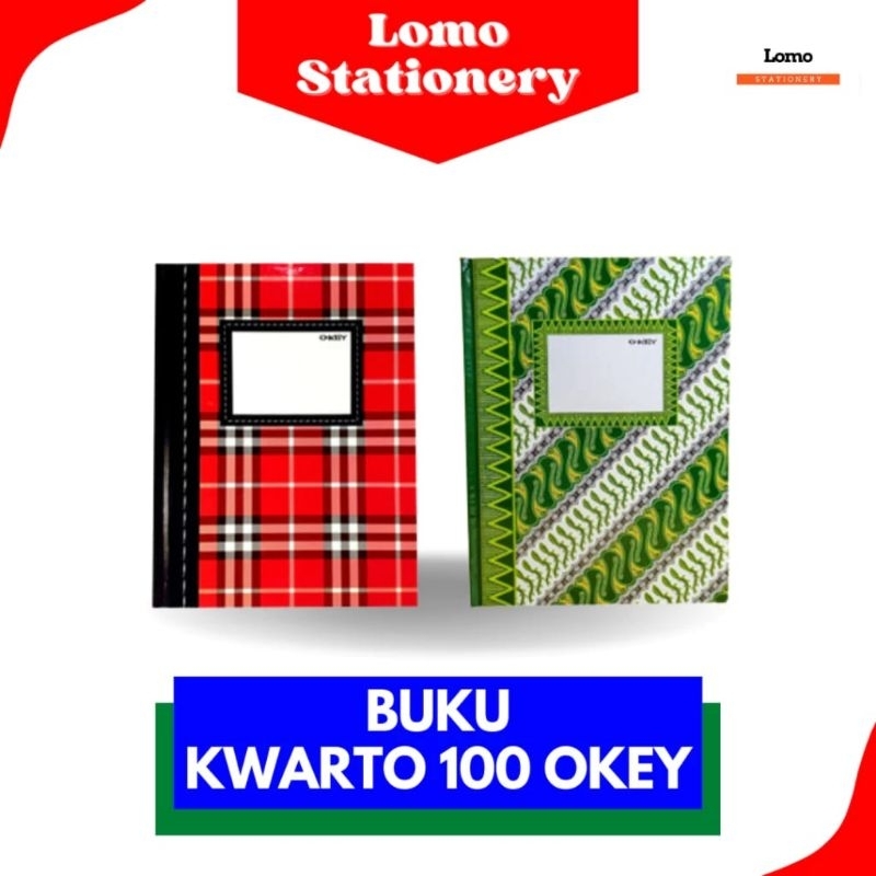 

Buku Tulis Isi 100 Lembar Ukuran A5 Kwarto hard cover