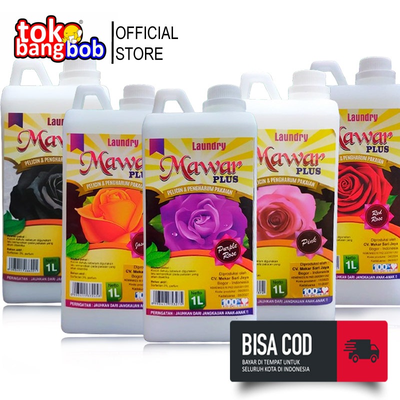 PEWANGI MAWAR LAUNDRY PLUS / Pewangi Pakaian /Mawar Super Laundry/ Pewangi Setrika