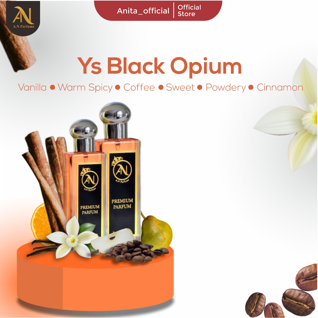 YSL Black An Parfume + Paper Bag / Parfum Anita Tlb