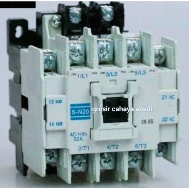 Kontaktor Mitsubishi S-N20 220V 3P 32A / Contactor Mitsubishi / Original Mitsubishi