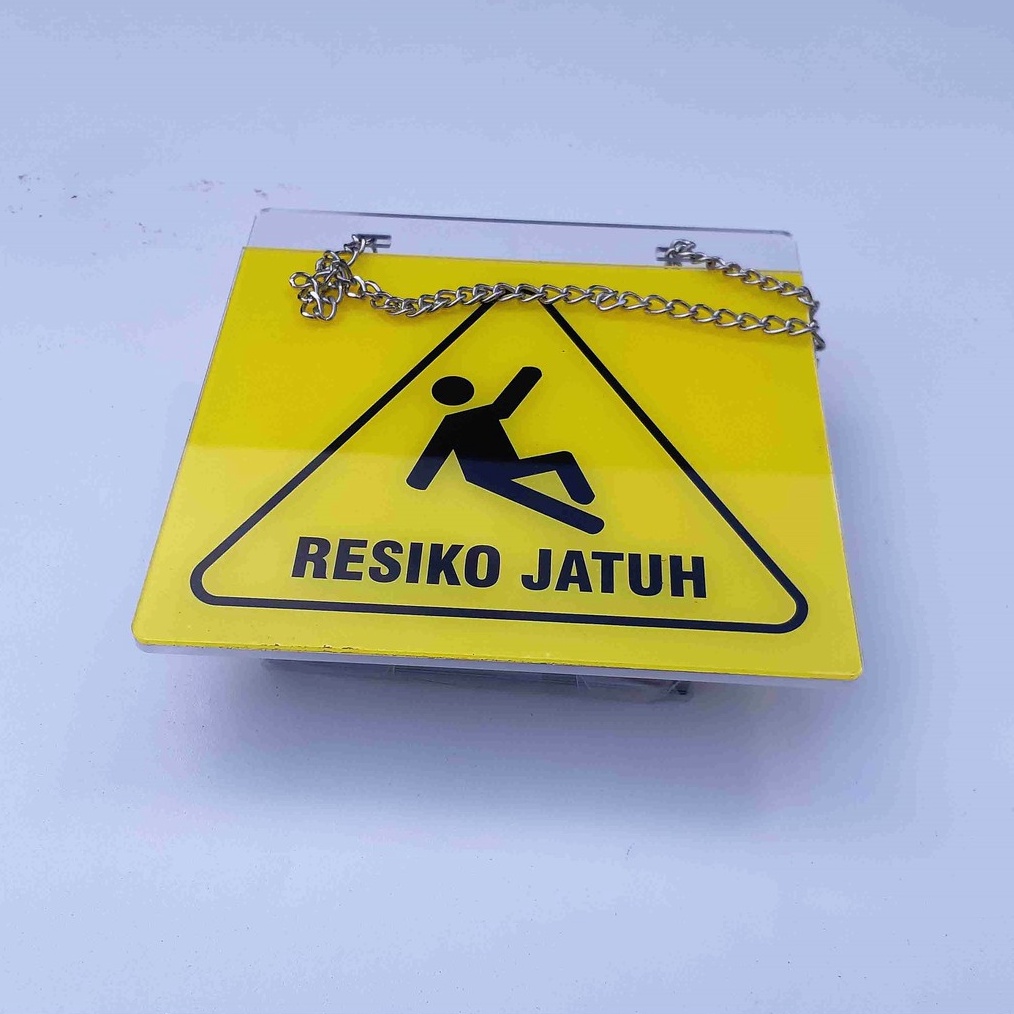 

ART K34P Akrilik Resiko Jatuh Penanda Bed Pasien dengan Risiko Jatuh