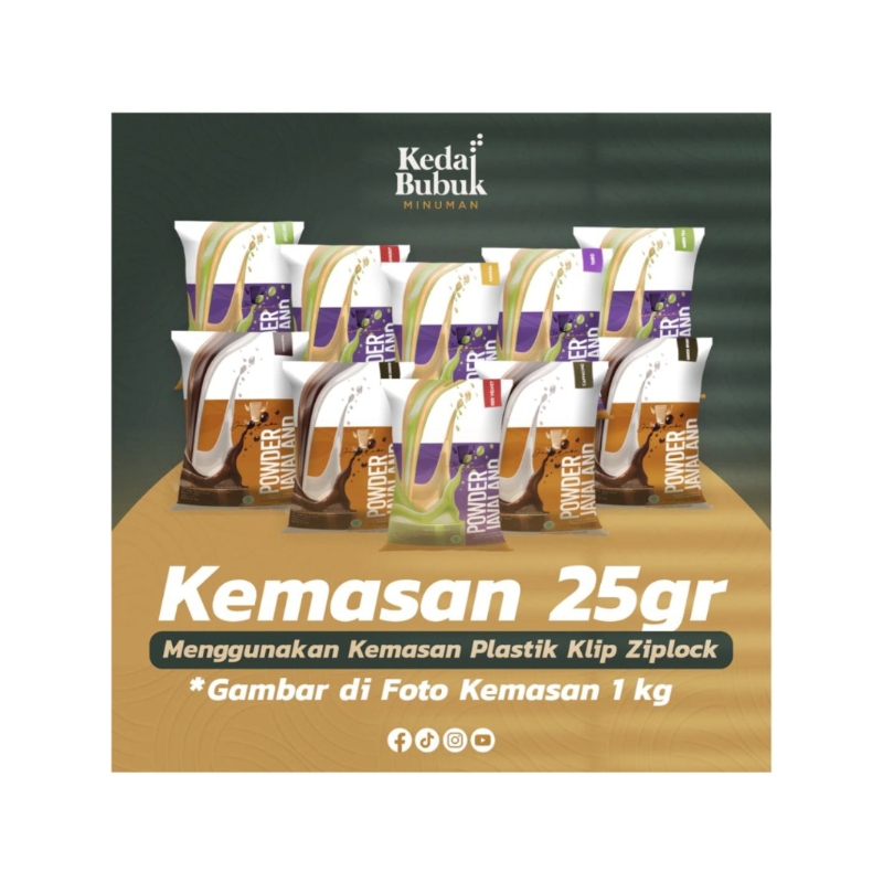 

Javaland Bubuk Minuman Aneka Rasa Ukuran 25gr - Mix Sugar