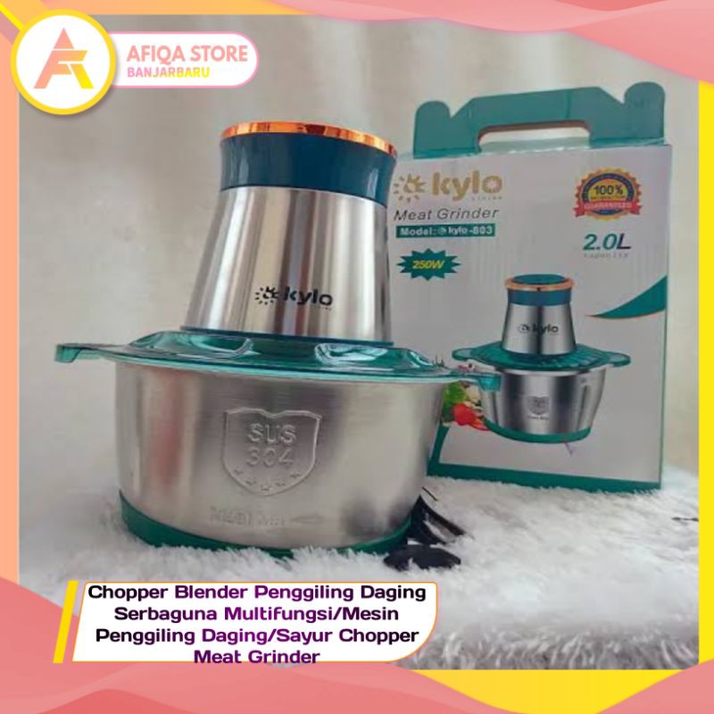 Chopper Blender Daging Serbaguna Multifungsi / Blender Daging / Blender Mesin Penggiling Daging / Ch