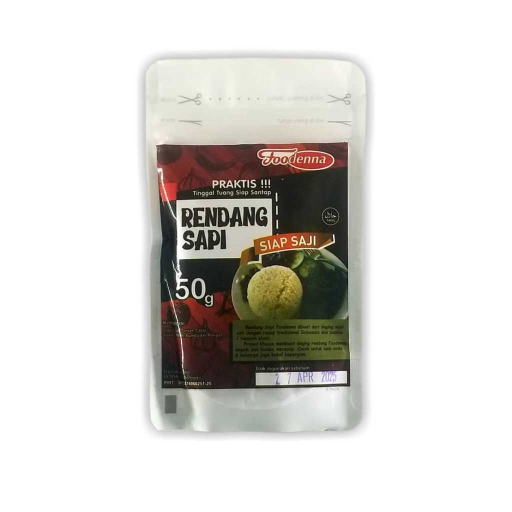 

Makanan Siap Saji Foodenna Rendang Sapi - Instant Food