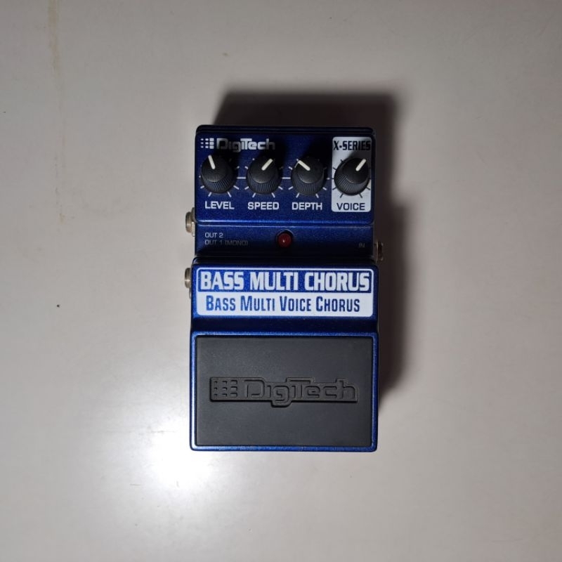 Digitech Bass Multi Chorus / Digitech Bass Multi Voice Chorus / Efek Bass / Efek Gitar / Pedal Chorus Second Bekas Murah