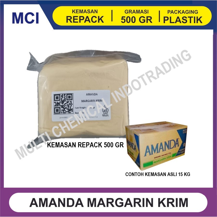 

AMANDA MARGARINE / MARGARIN KRIM REPACK 500 GR