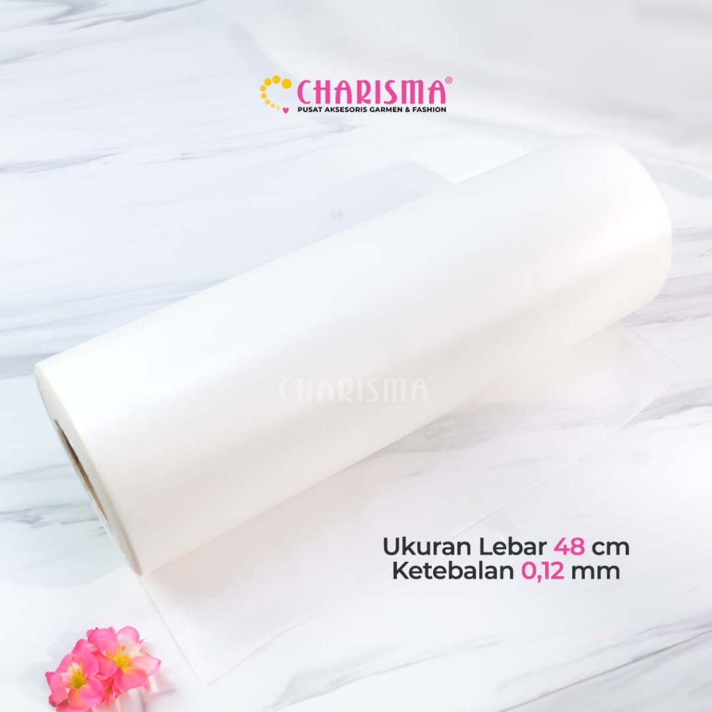 Charisma Lem Patch Bordir - Hotmelt Adhesive Iron Patch / Lem Patch / Harga Per (60cm)