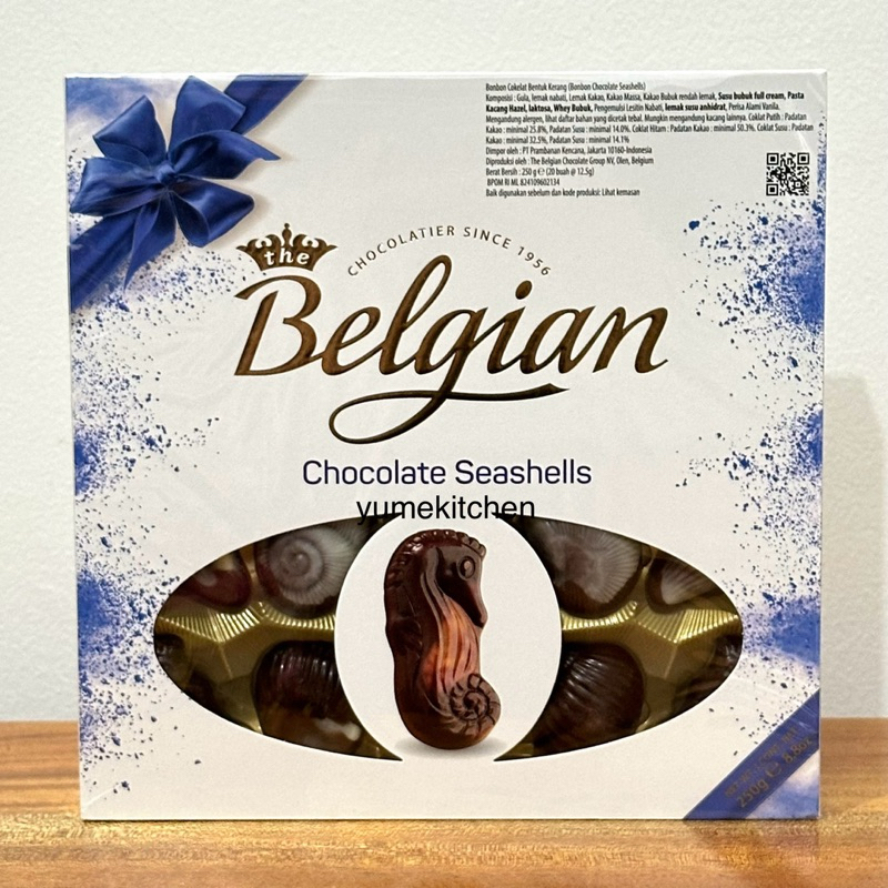 

[Promo Price Cut] The Belgian Bonbon Chocolate Seashells (20 pcs) 250 g - Chocolate Box Belgium