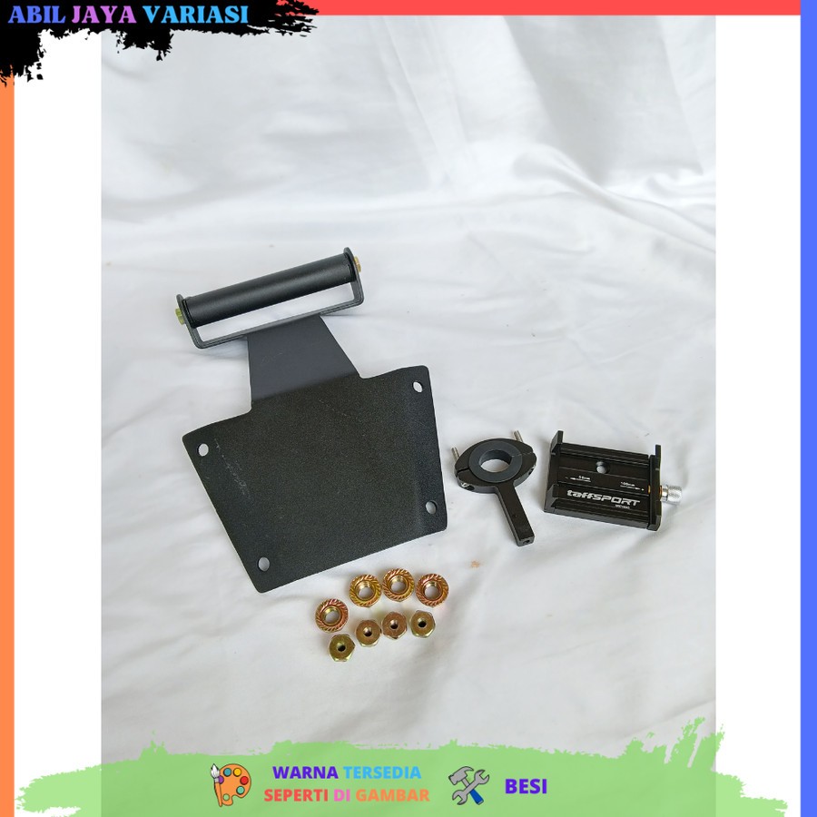 PAKET BRAKET HOLDER HP CB 150 X DAN HOLDER ALUMUNIUM BRAKET CB 150 X