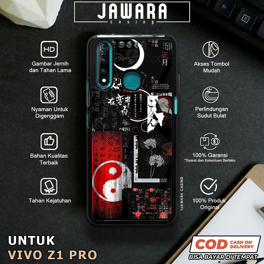 Case Vivo Z1 PRO Casing Vivo Z1 PRO [JPNK] Premium Glossy Case Hp Vivo Jawara Casing Hp Vivo Z1 PRO 