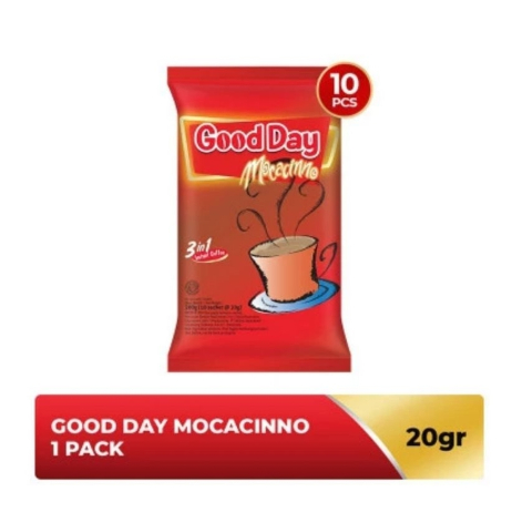 

GOOD DAY Mocacinno 1 Renceng 10 SACHET