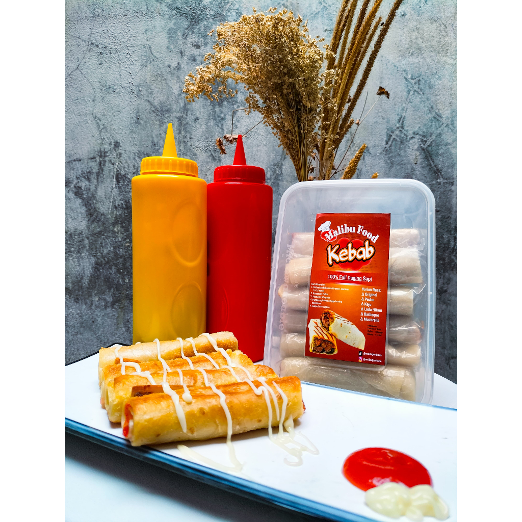 

Kebab Frozen Malibu Food Keju Pedas