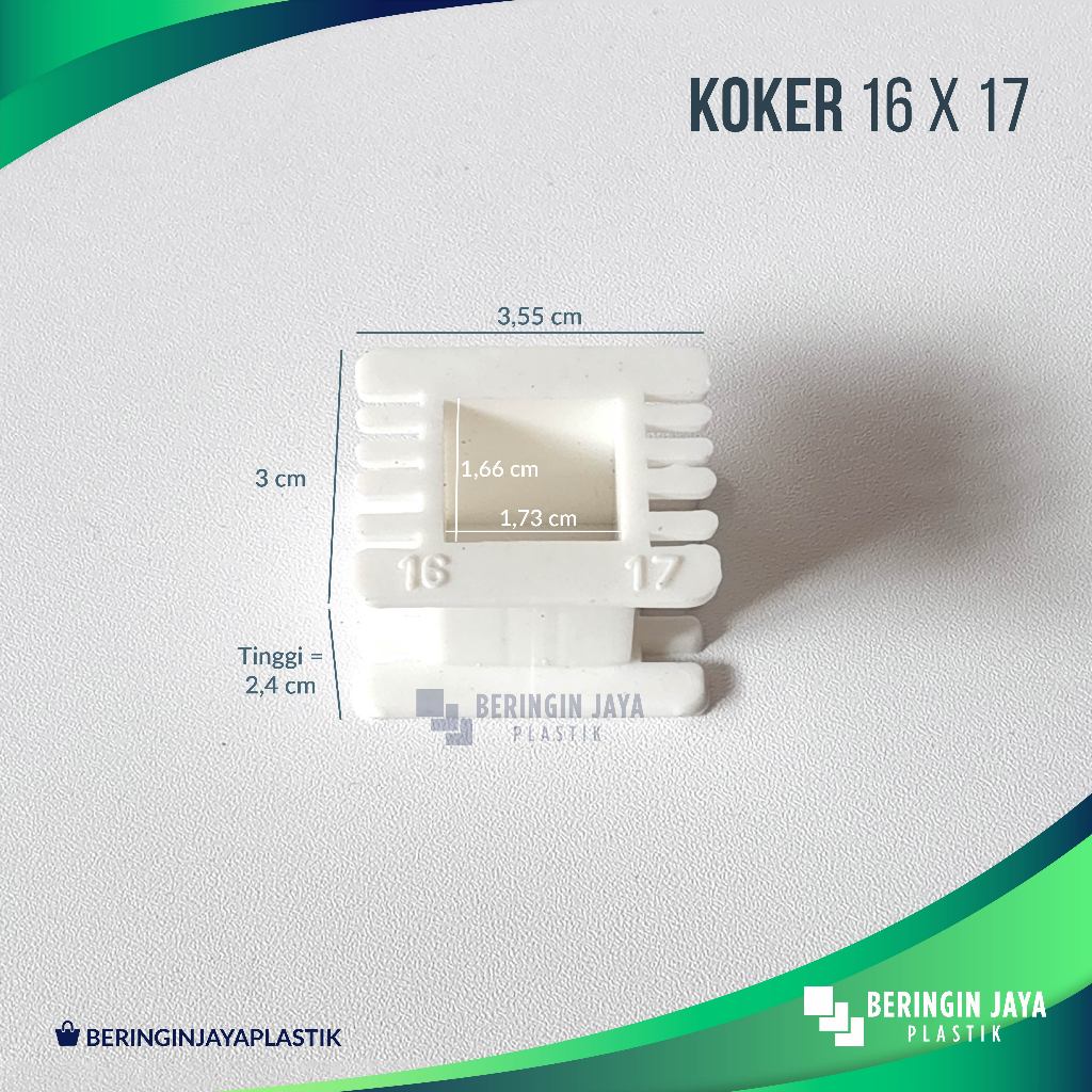 Koker Trafo Kotak 16x17 / Bobin Bobbin Dudukan Besi Plat Keren Kern Travo Tahan Panas Bahan Plastik 