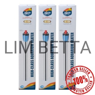 HEATER STANLESS SKP 100 WATT / PEMANAS AQUARIUM OTOMATIS / HEATER