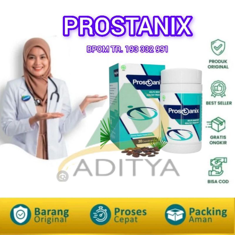 Prostanix Asli Original 100% Original Obat Prostat Herbal Alami Ampuh