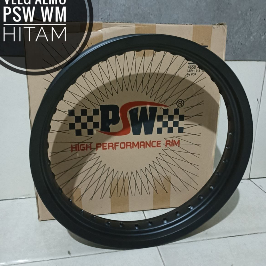 Velg almunium PSW 250 17 WM hitam