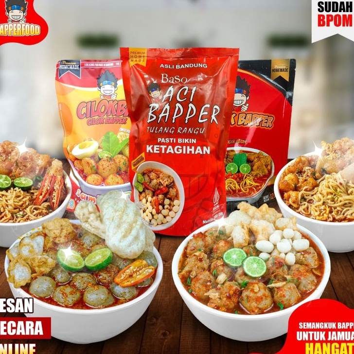 

Stok terbaru Baso Aci bapper tulang rangu