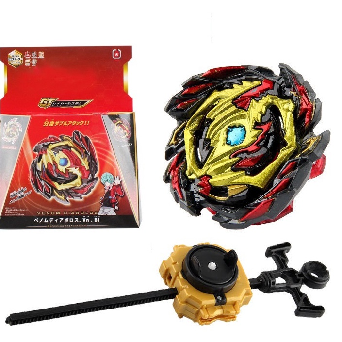 KODE V35N Gasing Beyblade Burst GT merk Flame B145 Venom Diabolos