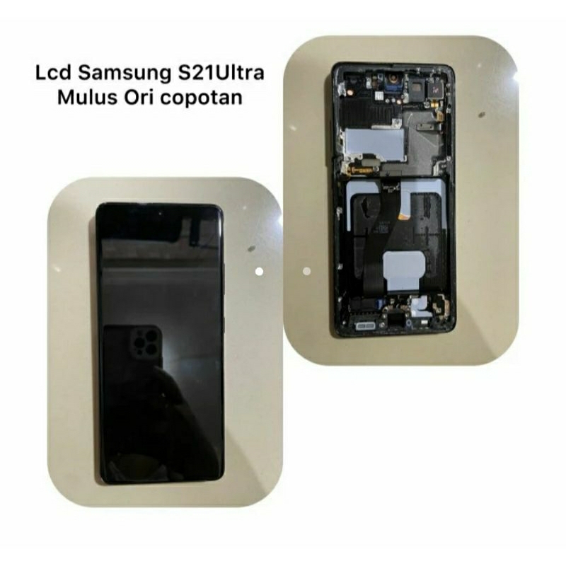 LCD SAMSUNG S21 ULTRA ORIGINAL COPOTAN