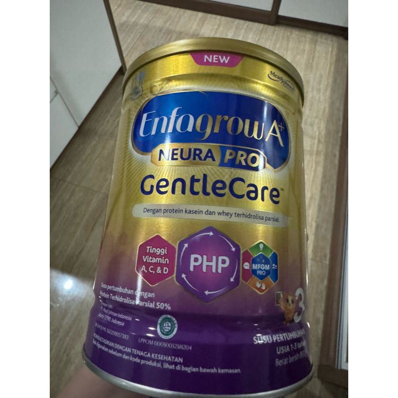 Enfamil A+ 3 PHP Neuro Pro Gentle care 800gr / Susu Formula Bayi 1-2 tahun