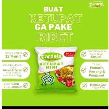 

BISA GOSEND !! Ketupat instan ketupat mini isi 30
