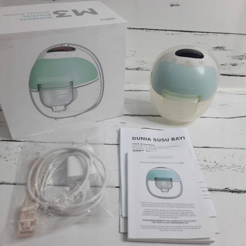 Preloved Mooimom M3 Handsfree Breast Pump Pompa Asi Second