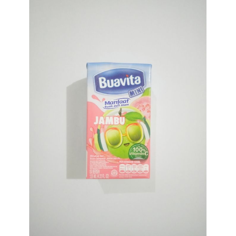 

minuman sari buah jambu buavita mini 125ml