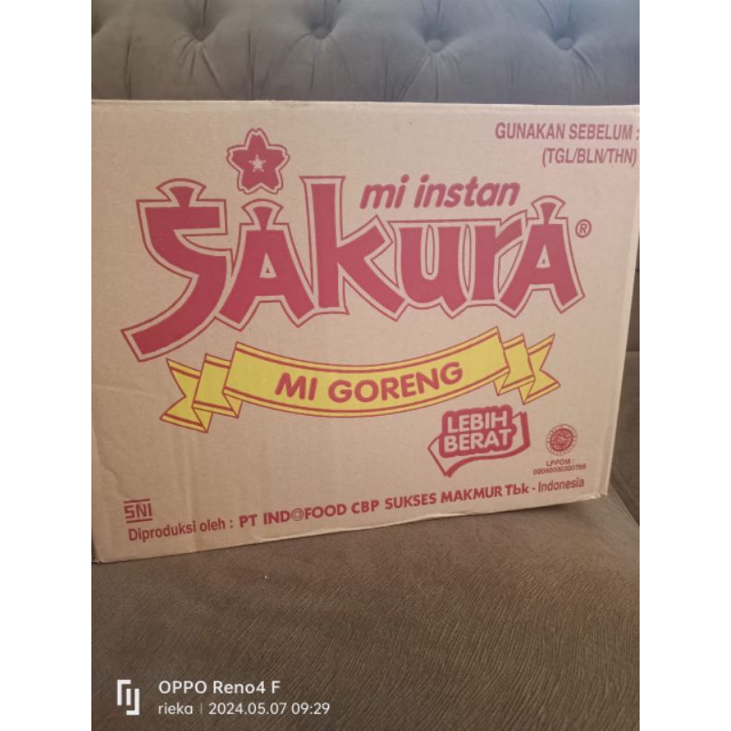 

Mie Sakura 1 karton TERMURAH!! Isi 40pcs