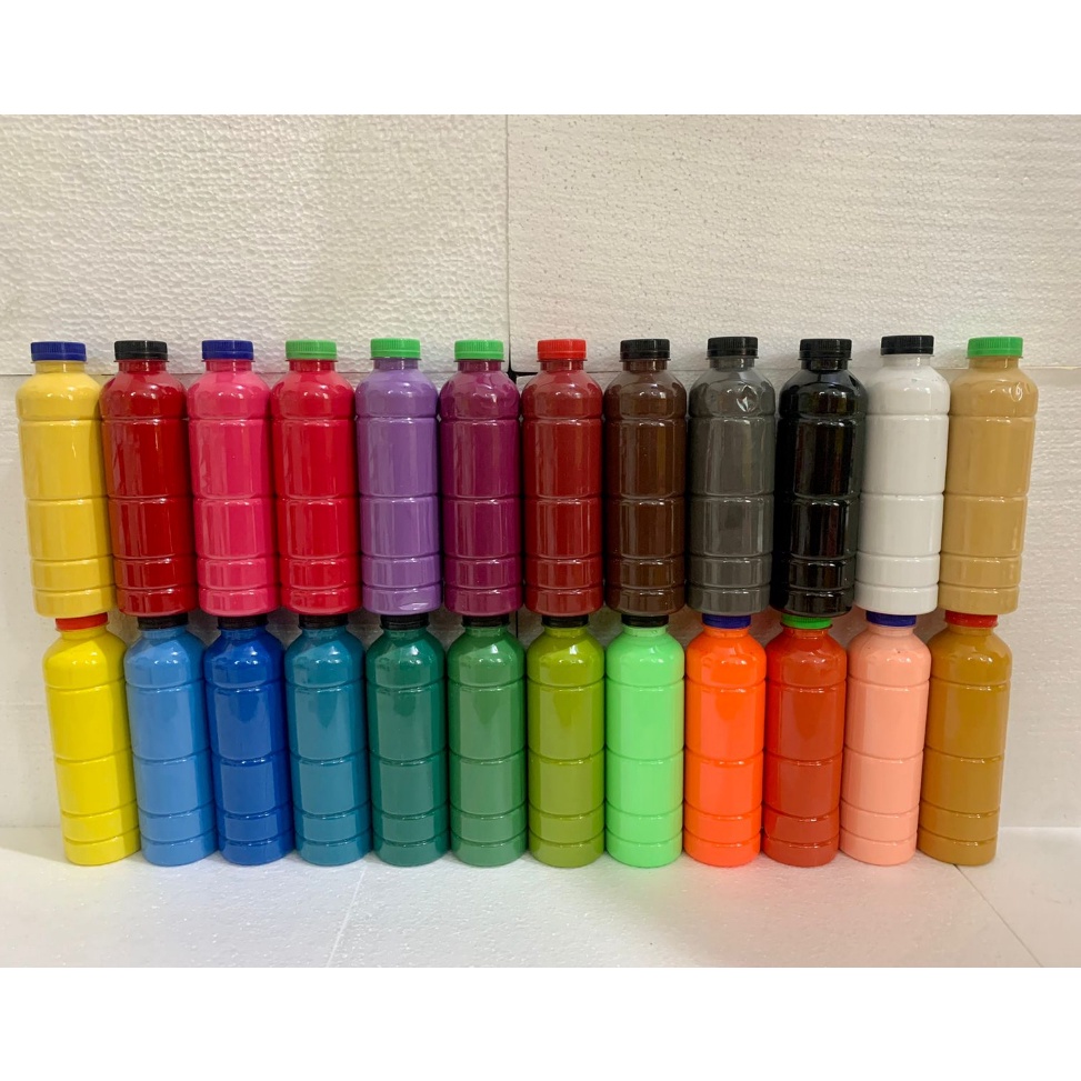 

ART V8U 6 Botol Paket Cat Akrilik Botol 25 ml