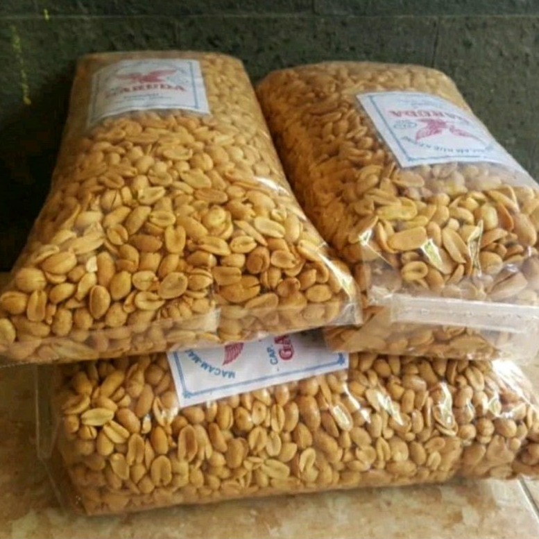 

Kacang Bawang Goreng/Kacang Gawil/Kacang Goreng Gurih Renyah 4 Kg