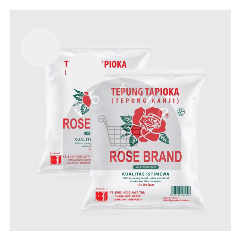 

tepung beras tapioka rose brand 500 gr