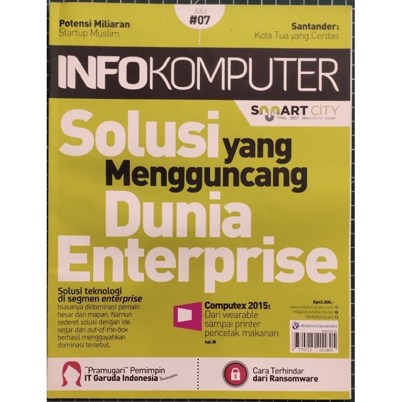 Majalah Info Komputer Tahun 2015