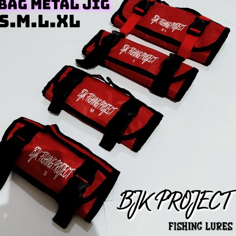ART U16O TAS METAL JIG  BAG METAL JIG SIMPLE 1g8g SIZE S M L XL ORIGINAL BY BJK PROJECT