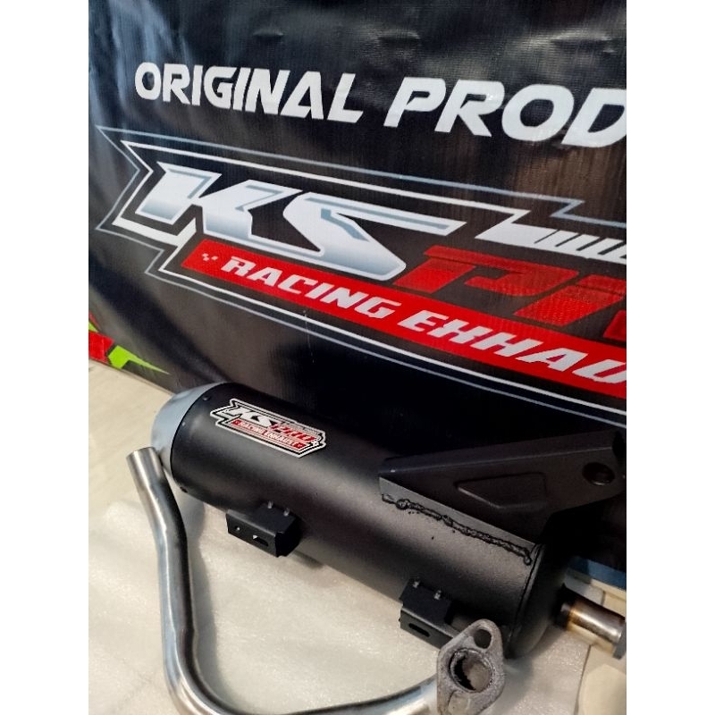 Knalpot standar Racing Copy TZM Beat/Scoopy/genio/ original KS pro Racing