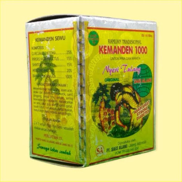 

Terjangkau KEMANDEN JAMU ORIGINAL ASLI