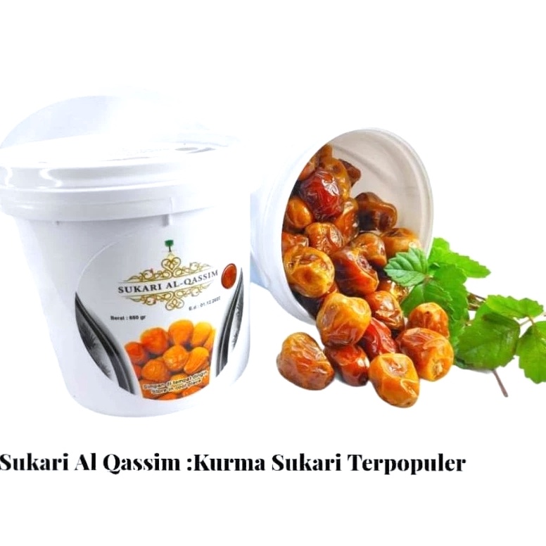 

Promosi Spesial Kurma Sukari Premium Sayeer ALQASSIM Ember 85gr kurma sukari premium ember 85gr