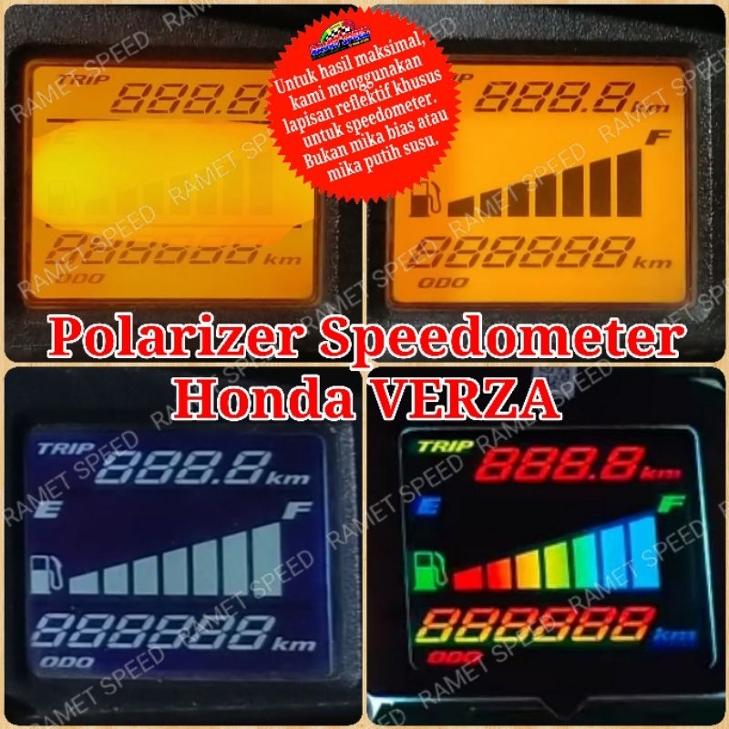 Polarizer speedometer Honda Verza polaris speedometer honda verza