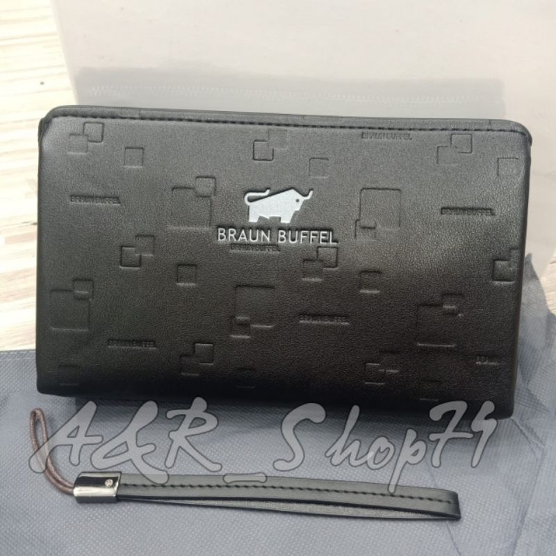 Handbag Braun Buffel Kunci Kode Tas Tangan Kulit Import
