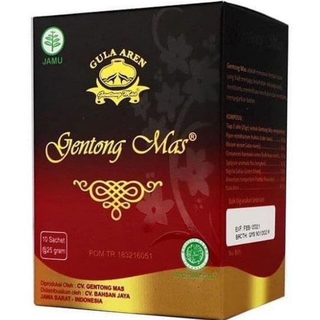 

Gentong Mas Original Minuman Herbal 1 Gula Aren Untuk Diabetes Miliki