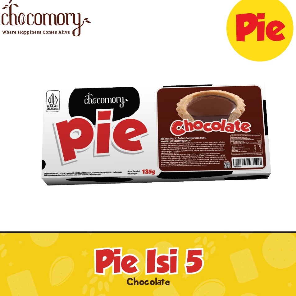 

Hot Product Chocomory Choco Pie Isi 5 15 Gr x 1 Pc