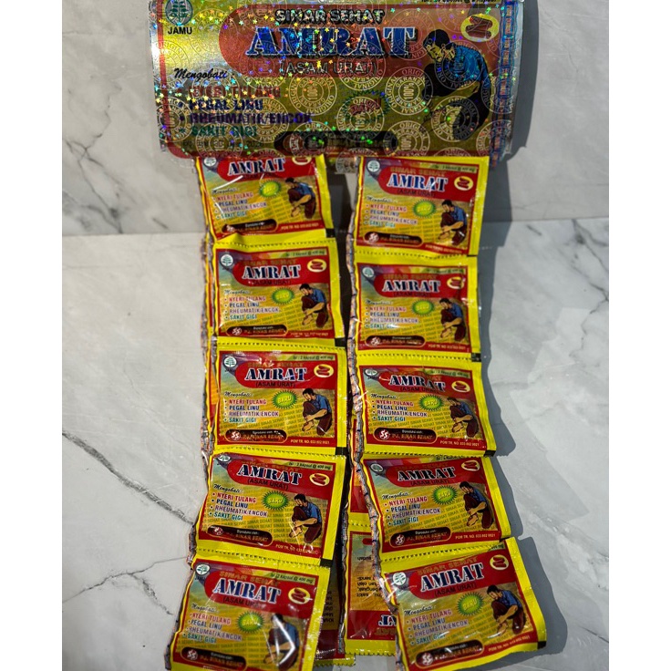 

Top Seller Amrat kapsul isi 2 sachet