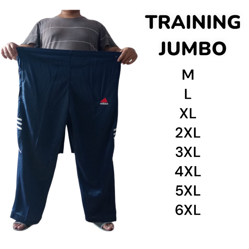 ART T62J CELANA TRAINING JUMBO BIG SIZE CELANA TRAINING PRIA JUMBO M  L  XL  XXL  3XL  4XL  5XL  6XL